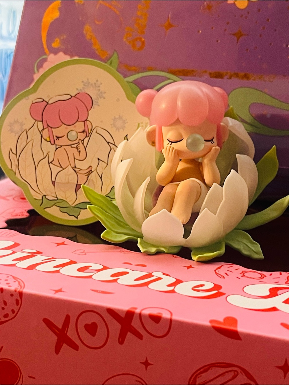 Nanci Flowers Series – Saussurea Figure with ID Card